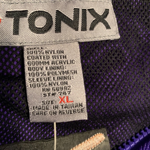Tonix Pullove Windbreaker Purple Tribe Baseball XL - Picture 9 of 9